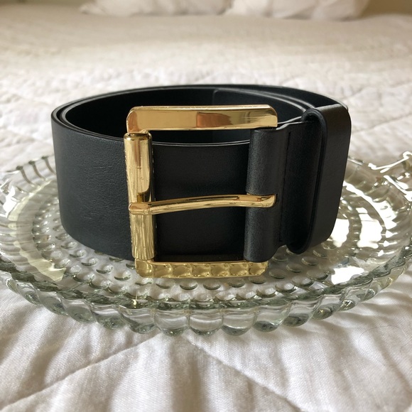 Michael Kors Accessories - 🌸Michael Kors Black Belt w/ Gold Tone Buckle🌸